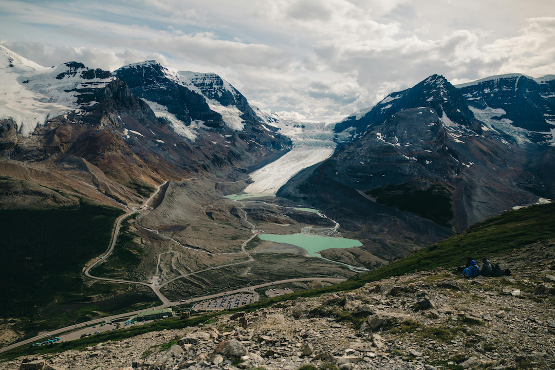 Columbian Ice Fields With Ice Explorer Ride